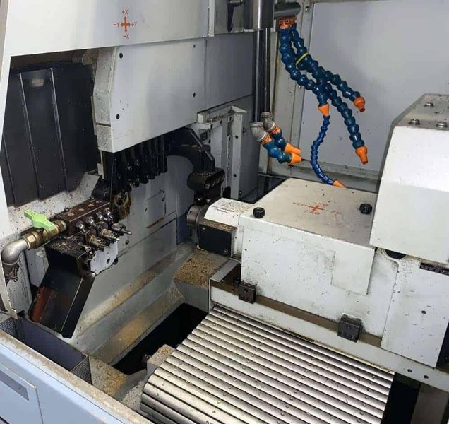 Star SR-20R CNC Swiss Screw Type Automatic Lathe – Bar Feeder