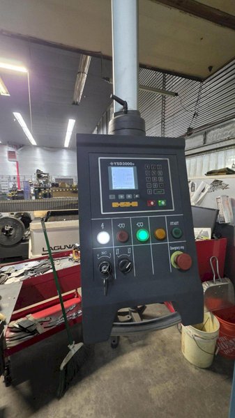 135 Ton x 10.5′ Baileigh PPTK 135/30 Hydraulic Press Brake, 2017 – Backgauge