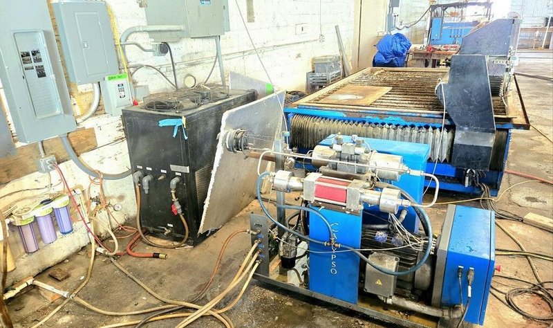 10′ x 5′ Calypso 10×5 Hammerhead Waterjet, 2007 – Mark 4 controller