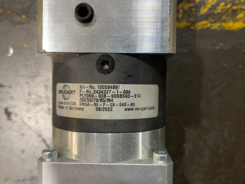 FESTO 12000 RPM, .44 KW LINEAR ACTUATOR  -  ELGA-TB-KF-70-600-0H