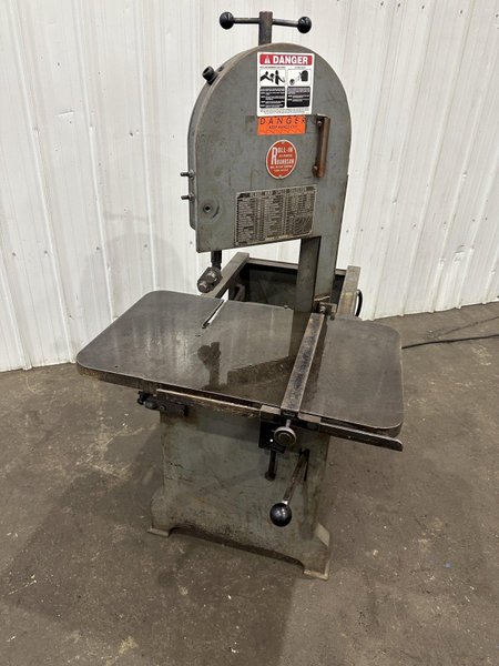 8-3/4" X 8-1/2" ROLLIN VERTICAL BAND SAW: STOCK #77898