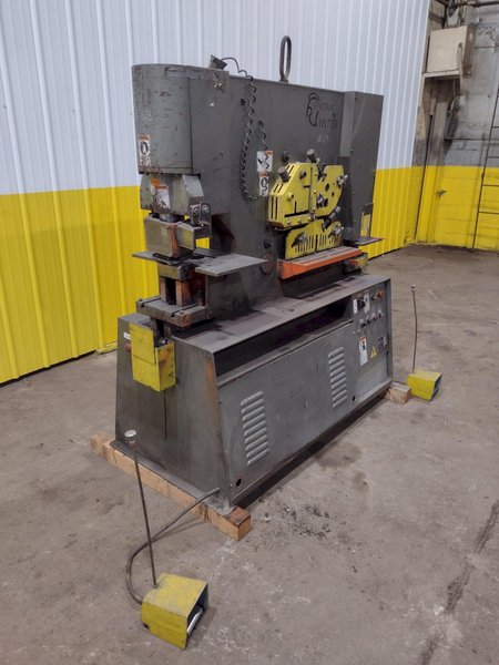 88 TON SPARTAN MODEL #IW77D HYDRAULIC IRONWORKER: STOCK #19243