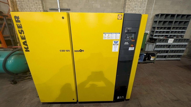 Kaeser 125 Hp Rotary Screw Air Compressor