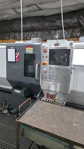 Haas ST-20 CNC Lathe, 2017 – Bar Feeder, Tailstock