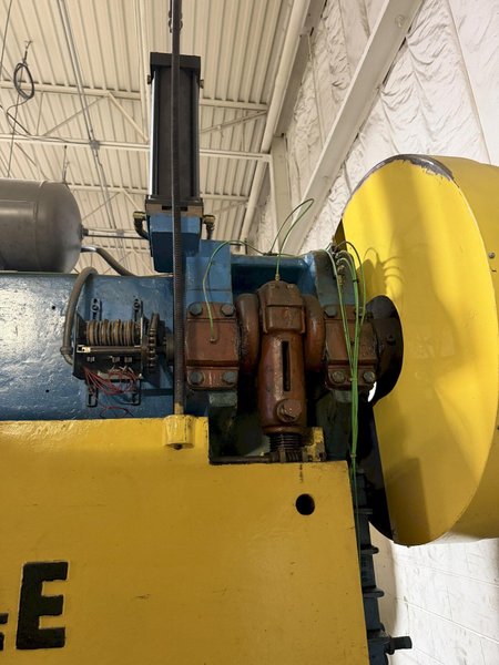 100 TON ROUSSELLE/HEIM 10B80 DOUBLE CRANK GAP FRAME PRESS. STOCK # 0759626