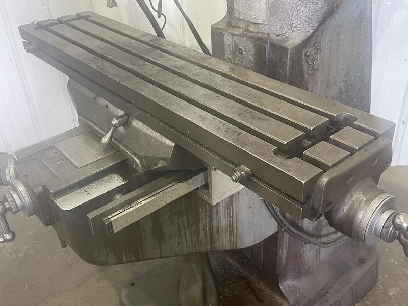 BRIDGEPORT MILL BASE NO HEAD: STOCK #76740