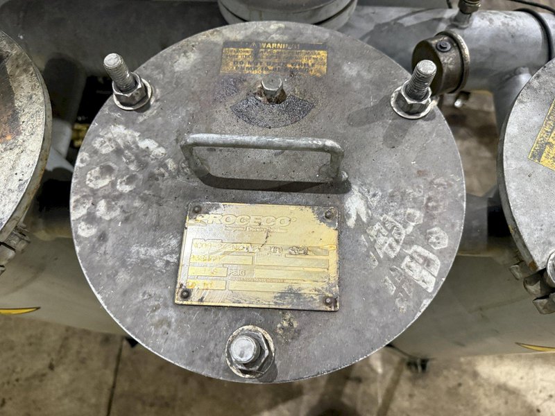 75&quot; x 60&quot; PROCECO MODEL #HD-75X60-E-6000-1-BO HEAVY DUTY ROTARY TABLE PARTS WASHER: YOBRO #24050