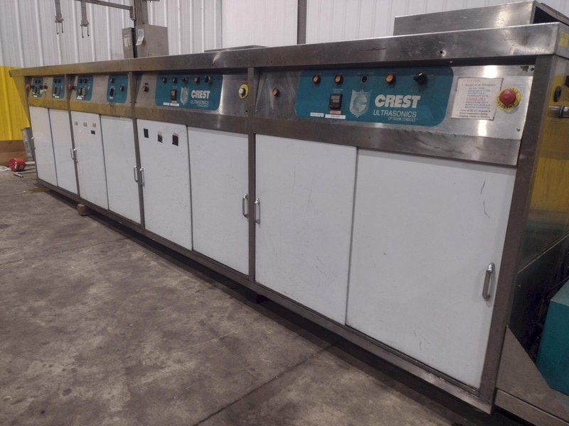 6 BAY CREST ULTRASONIC OPTIMUM CONSOLE PRECISION WASHING SYSTEM: YOBRO #24406