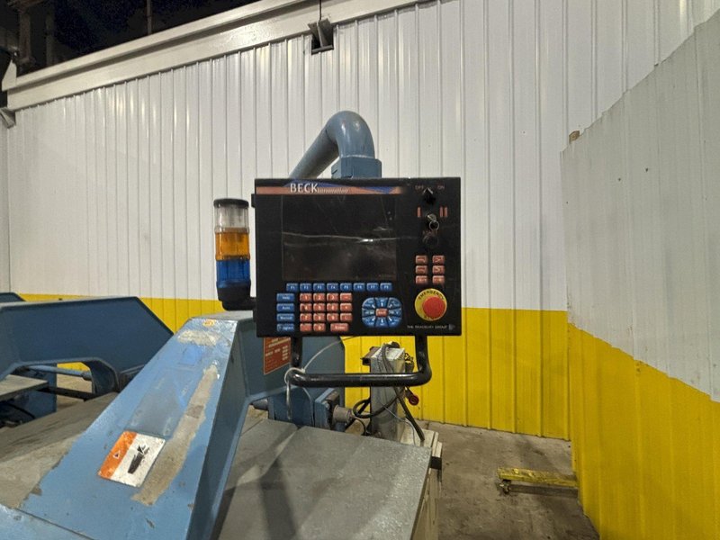 21&#039; X 16 GA JORNS MODEL #MAXI-LINE-150-SO-MP4000-6.4 HYDRAULIC SHEET METAL FOLDER: STOCK# 4079
