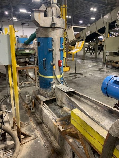 Davis Standard Used 4.5&quot; Ram Stuffing Cascade Pelletizing Line, Xaloy Water Ring Pelletizer