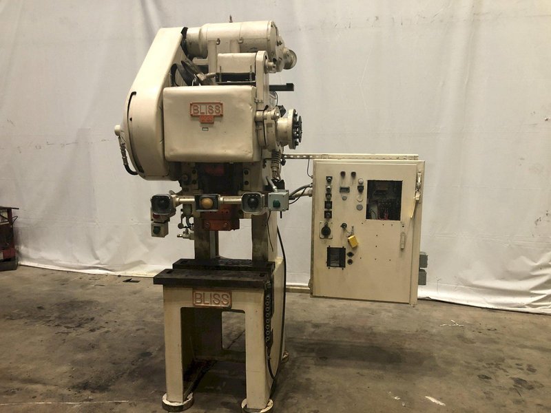 35 TON BLISS MODEL #CH35 VARIABLE HIGH SPEED GAP FLYWHEEL PRESS, 2" STROKE: STOCK #13777