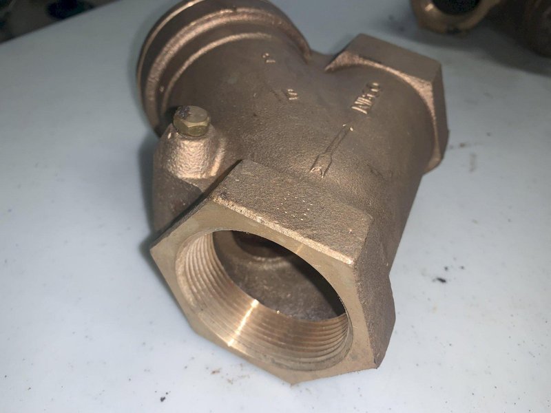 NIBCO NL2QA08 T-221-A WYE STRAINER WITH #20 MESH STAINLESS STEEL WIRE SCREEN, 3/4 IN, THREAD CONNECTION, DOMESTIC STOCK #16394