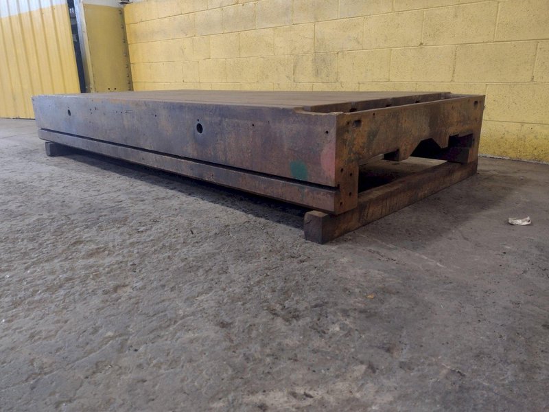 96&quot; X 42&quot; T-SLOTTED PLATE / LAYOUT TABLE : STOCK 17378