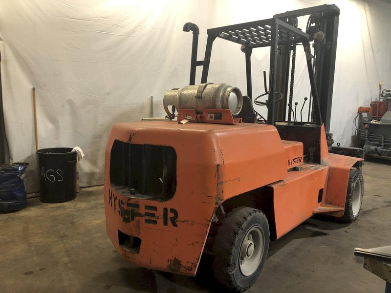 11,100 LB HYSTER MODEL H110X1 PROPANE FORKLIFT: STOCK 13177