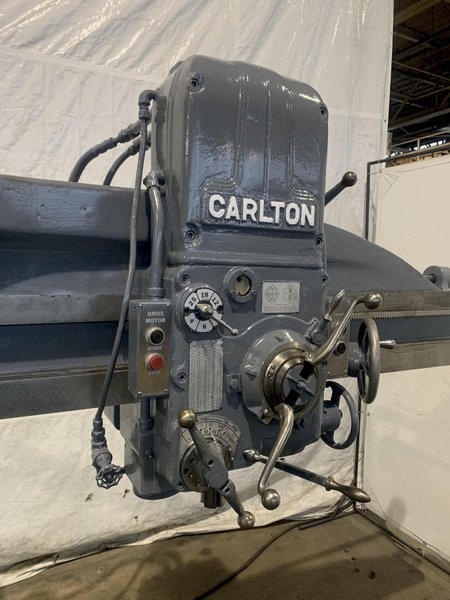 5&#039; X 11&quot; CARLTON 1A RADIAL ARM DRILL. STOCK # 1273223