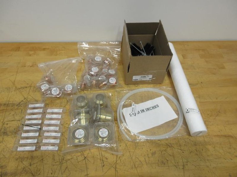 Omax Filter and Tubing, Hypotherm Nozzles and Shield Caps- Auction Item