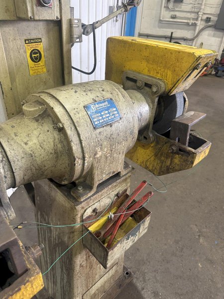 14&quot; CINCINNATI MODEL # SPL DOUBLE END PEDESTAL GRINDER: STOCK #78079