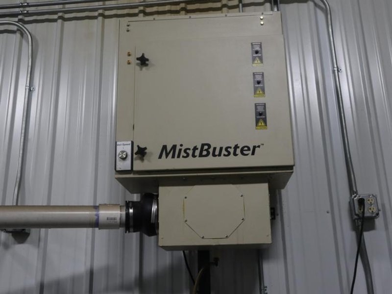 MistBuster Mist Collector on Adjustable Height Stand, Single Phase- Auction Item