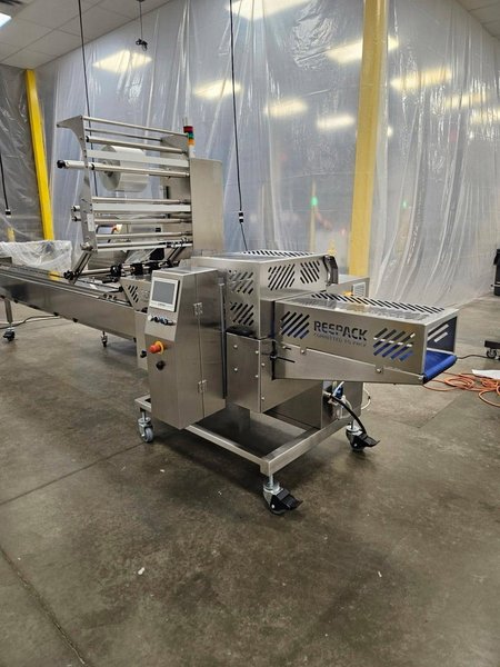 Reepack ReeFlow 50 Flow Stainless Steel Wrap Machine, 2021 – Right Hand Version, 2-Up