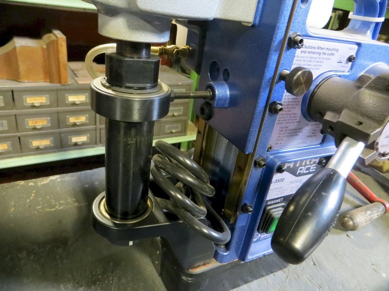 New NITTO KOHKI Portable Magnetic Base Drilling Machine, Model WA-3500