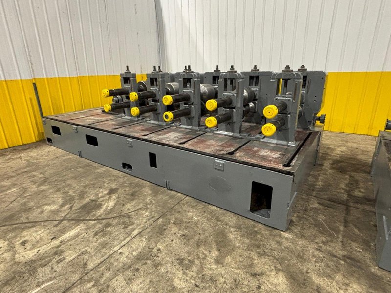 10 STAND X 3&quot; X 42&quot; ROLL-SPACE YODER MODEL #M3 HEAVY DUTY ROLLFORMER, 12 STAND BASE: STOCK #23330