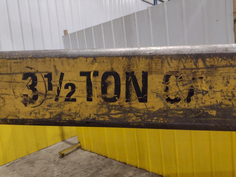 7,000 LBS (3.5 TON) X 70" X 63" MODEL FC JS-70 CALDWELL FORKLIFT CLIP-ON BOOM: STOCK #23563