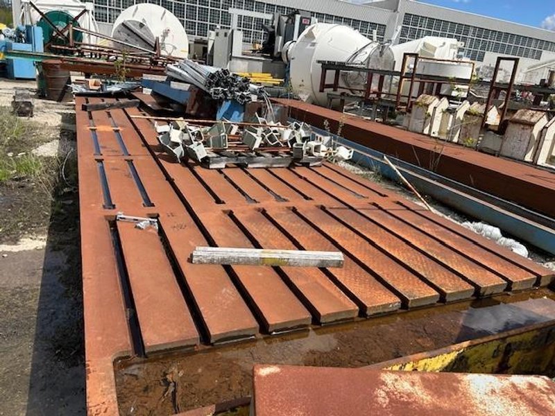 98" x 330" Long T-Slotted Table