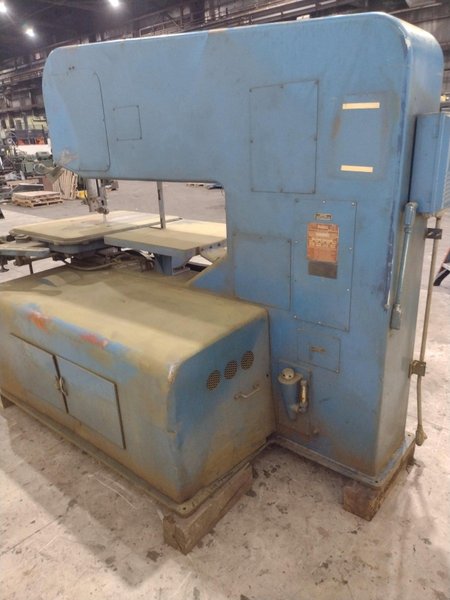 60&quot; DOALL MODEL #60-3 DEEP THROAT VERTICAL CONTOUR BANDSAW: STOCK #23680