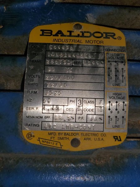 60&quot; x 60&quot; BCP MODEL #A4-9479SPINNER HANGER SHOT BLAST MACHINE, 1999: STOCK 18224