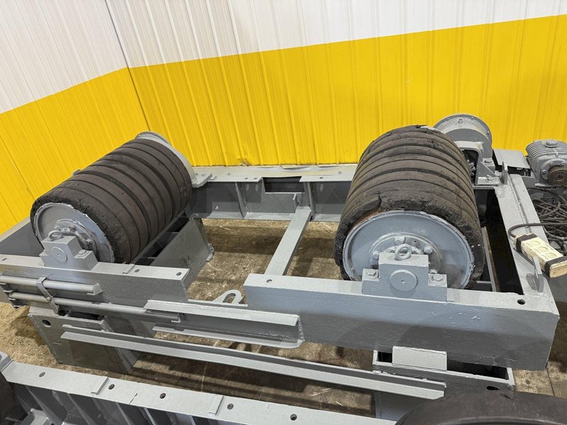 120 TON (240,000 LBS) RANSOME PANDJIRIS POWERED TANK TURNING ROLLS, POWER &amp; IDLER: STOCK #23144
