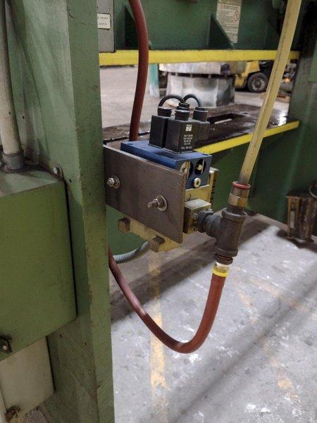 35 TON VERSON 24" X 96" FLANGE BED MECHANICAL PRESS BRAKE: STOCK #20241