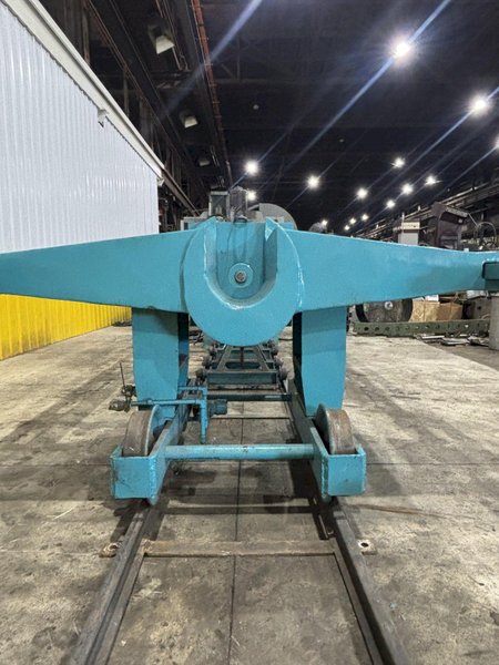 500 TON DRILL QUIP HORIZONTAL HYDRAULIC WHEEL PRESS WITH VICKERS HYDRAULIC UNIT: STOCK #23422