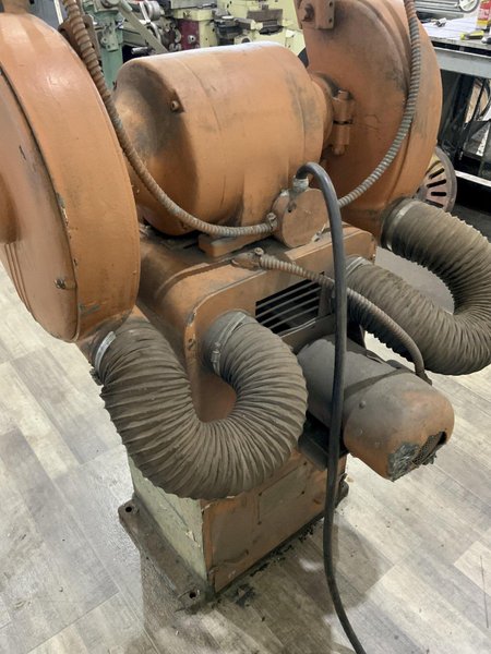14"X 2-1/2" 3 HP HAMMOND DOUBLE END GRINDER: STOCK #81456