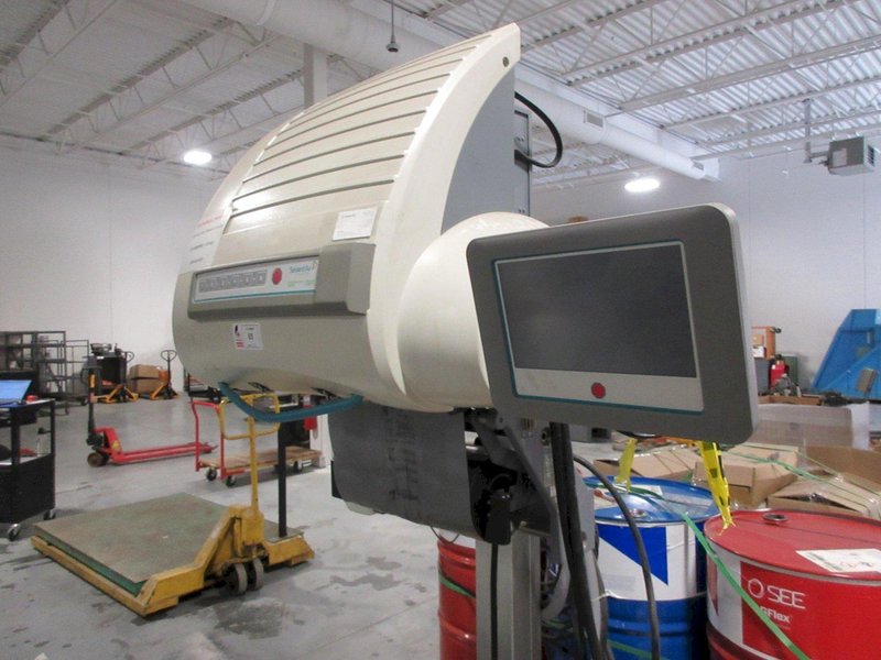 Sealed Air SpeedyPacker Insight, Foam-In-Bag Packaging System, 19" Floor Model, with Drums of Chemicals and Accessories- Auction Item