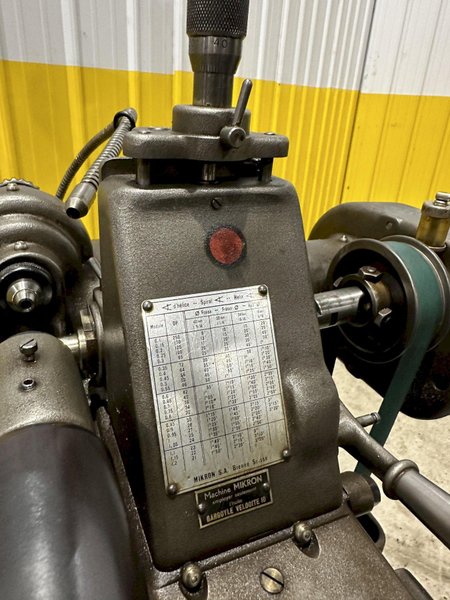 MICRON MODEL #79 GEAR HOBBER W/ AIR TAIL STOCK: STOCK #22042