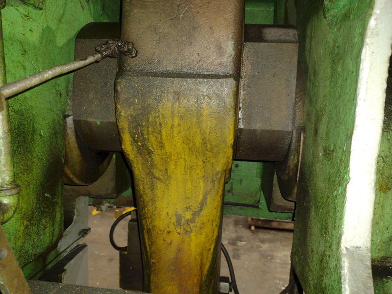 110 TON BLISS OBI MODEL #C-110 FW STAMPING PUNCH PRESS, 6" STROKE : YOBRO #25934