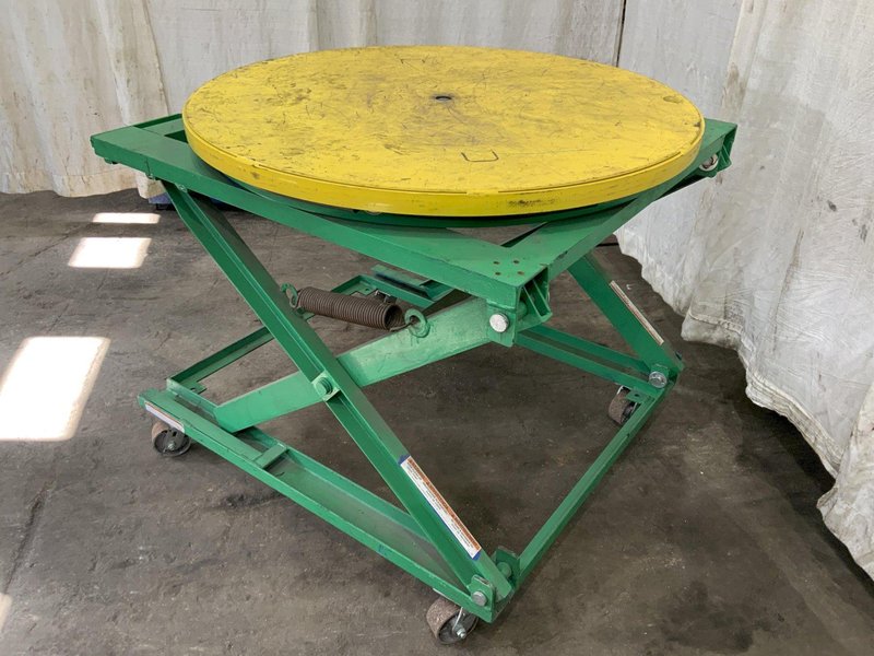 4000 LB ULINE PALLET STAND TURN TABLE: STOCK #81041