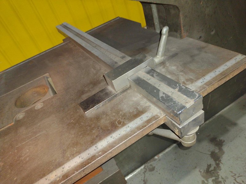 135 TON SPARTAN MODEL #IW135DX HYDRAULIC IRONWORKER: YOBRO #24716