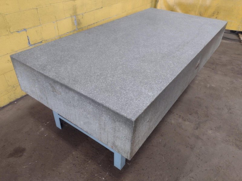 8&#039; X 4&#039; X 14&quot; CHALLENGE PRECISION LAYOUT INSPECTION GRANITE TABLE: STOCK #23803