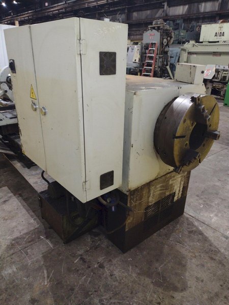 35" x 120" WILLIS MODEL #PK35 HOLLOW SPINDLE ENGINE LATHE 10" HOLE: YOBRO #24547