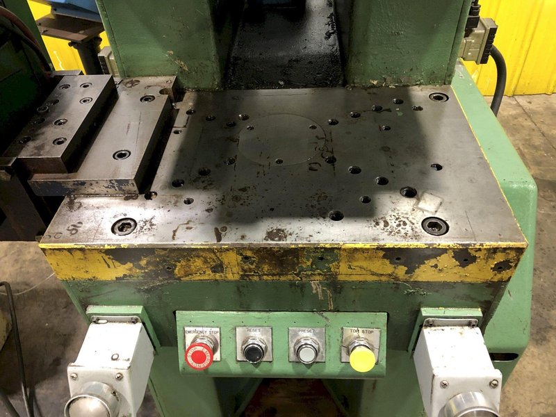 100 TON KOMATSU MAYPRESS MODEL #MKN-160 KNUCKLE JOINT FORGING PRESS: STOCK #12100