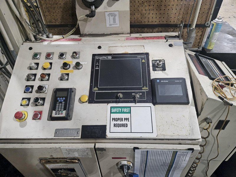 300-ton Blow SC2-300-60-42 Straight Side Mechanical Press For Sale, Year 1997