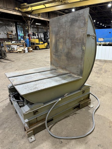 15,000 LBS (7.5 TON) WEST BEND MODEL #48-48-48 UPENDER/COIL FLIPPER: STOCK# 3496