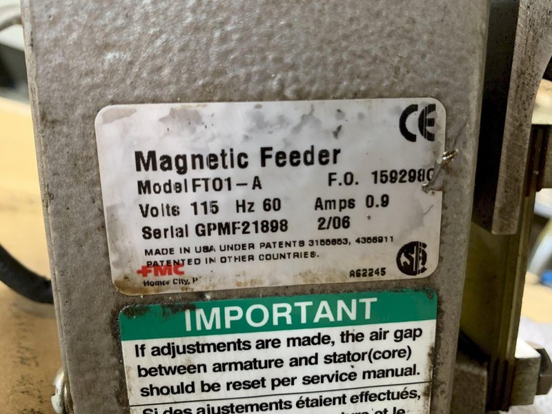 FMC Syntron Vibratory Feeder