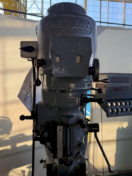 2 HP SERIES 1 BRIDGEPORT VERTICAL MILL. STOCK # 1005424