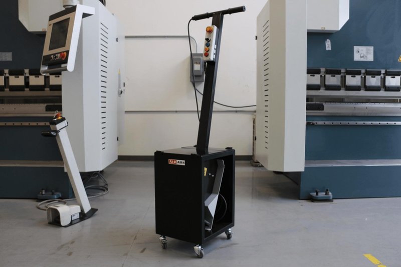 AM4 Slat Cleaner, 2021 –  Equipped with Rockwell Cutters for Laser Table Slag Removal