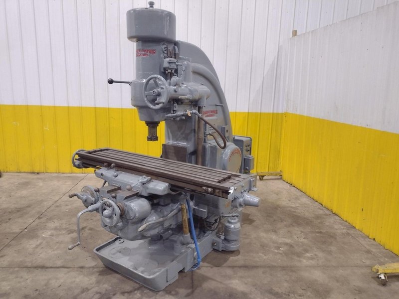 #3 KEARNEY &amp; TRECKER MILWAUKEE MODEL #3 VERTICAL MILLING MACHINE 64" x 13" x 10 HP: YOBRO #24458