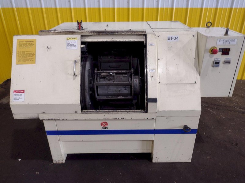 SINTOBRATOR MODEL #EC-2-033 CAROUSEL TYPE TUMBLING FINISHER: STOCK #18783