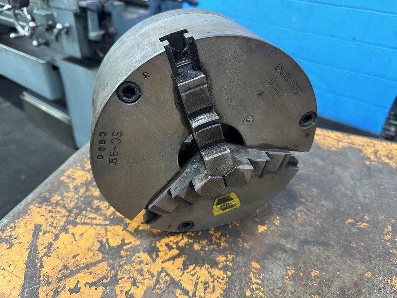 9&quot; STRONG 3 JAW LATHE CHUCK:  STOCK #76850