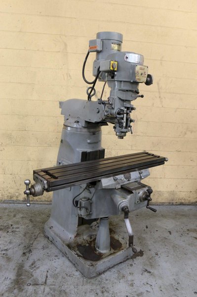 3 HP ACER VERTICAL RAM TYPE KNEE MILL: STOCK #70647